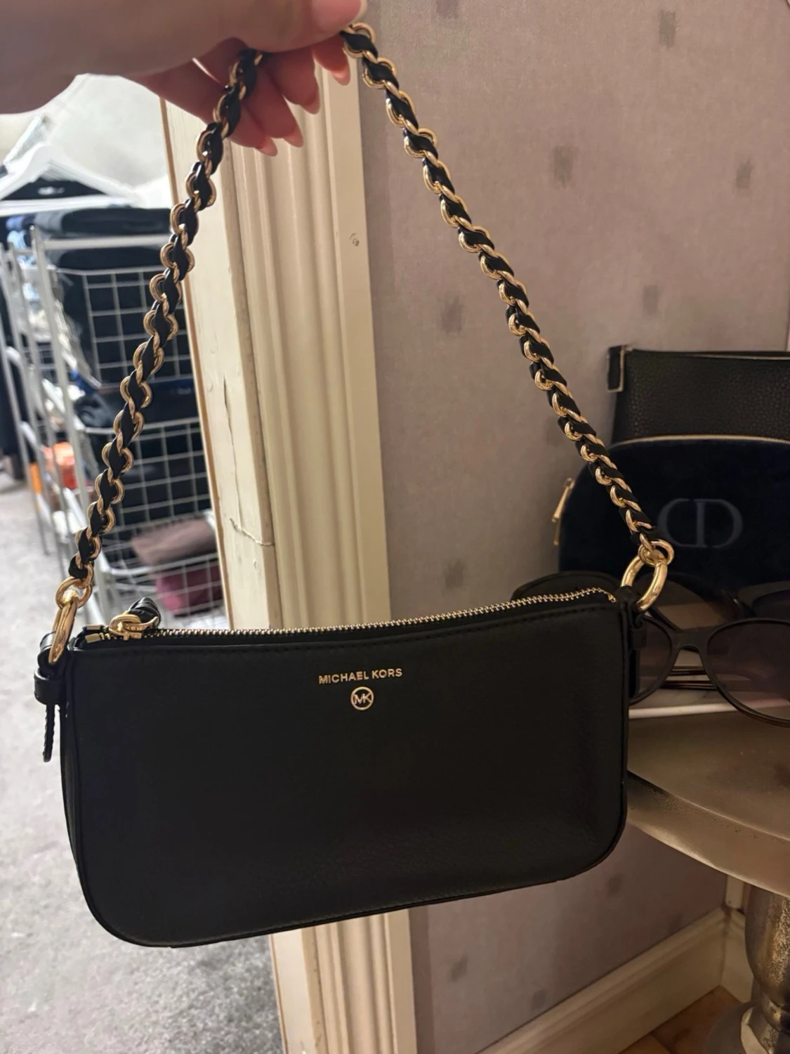 Svart axelväska från Michael Kors - 3