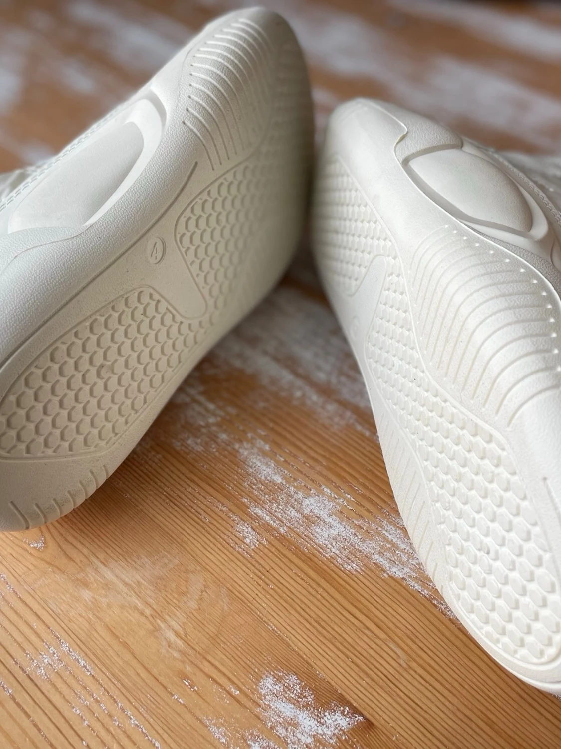 Vita moon boots med fuskpäls - 2