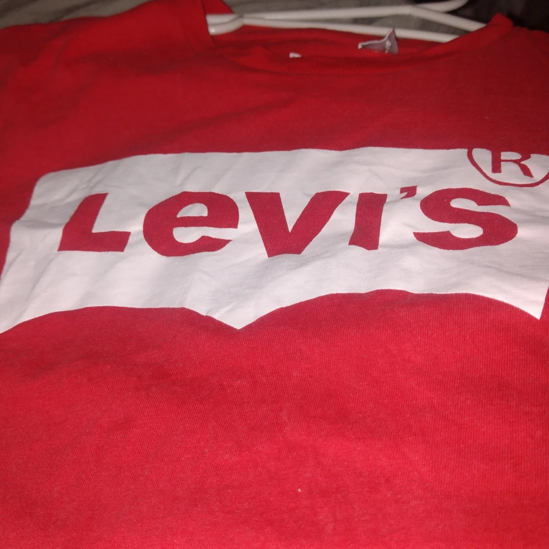 Röd Levi's t-shirt med logga - 3