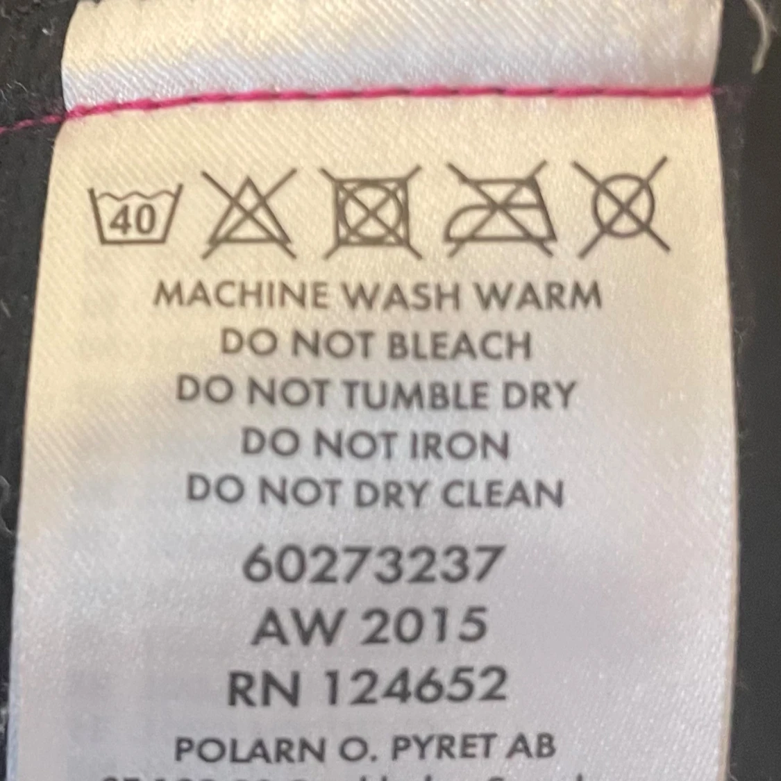 Rosa fleecejacka Polarn O. Pyret 128 - 3