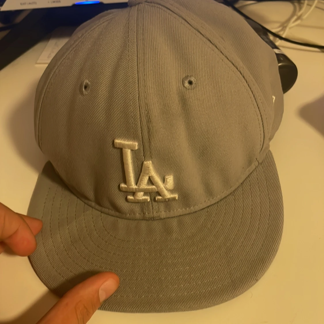 Grå LA Dodgers keps New Era 59FIFTY