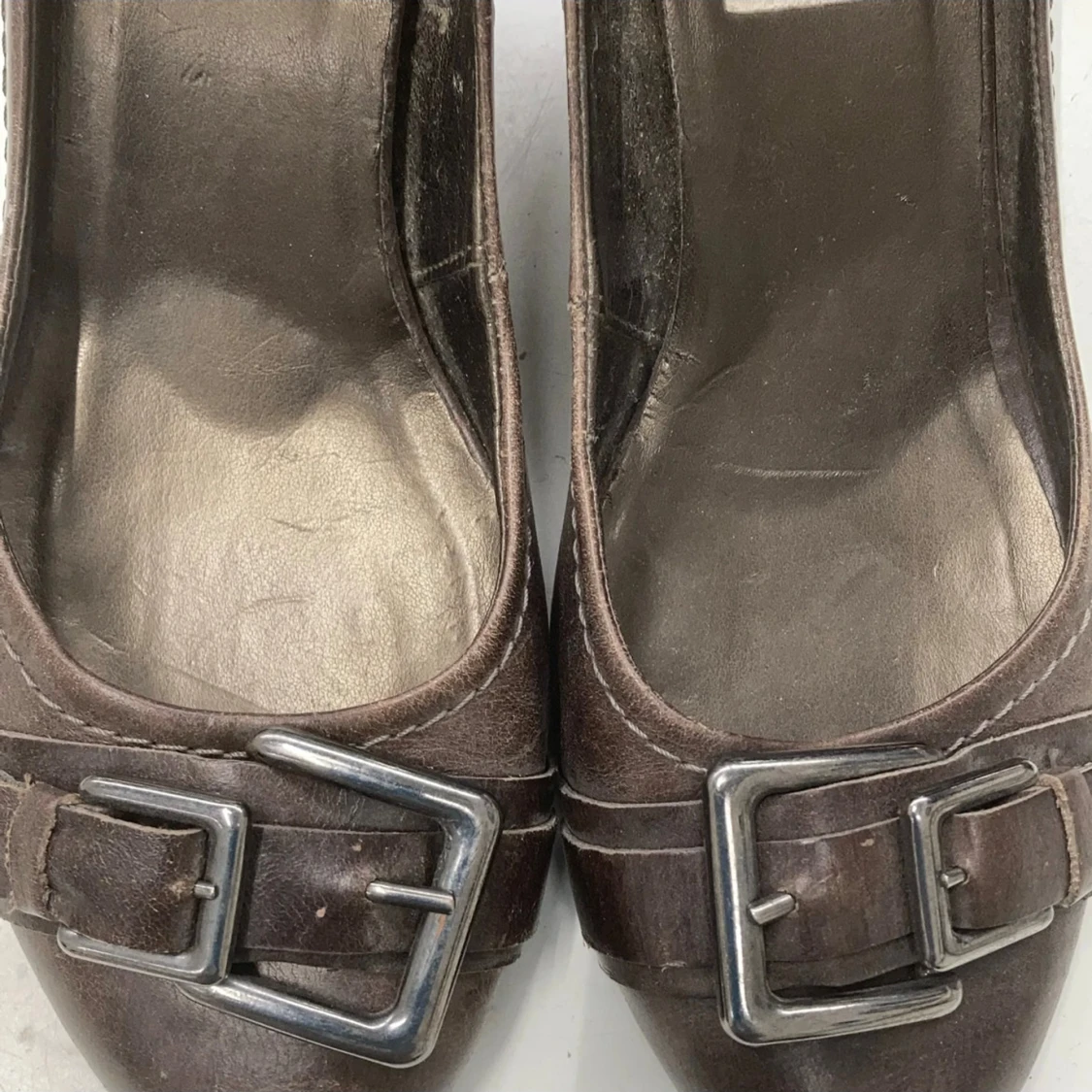 Bruna pumps/klackskor - 3