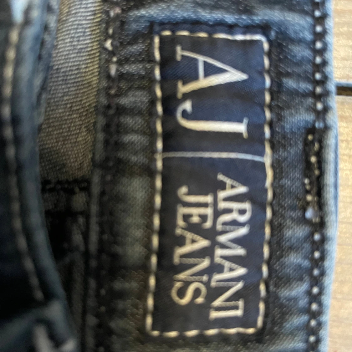 Mörkblå jeans från Armani Jeans - 4