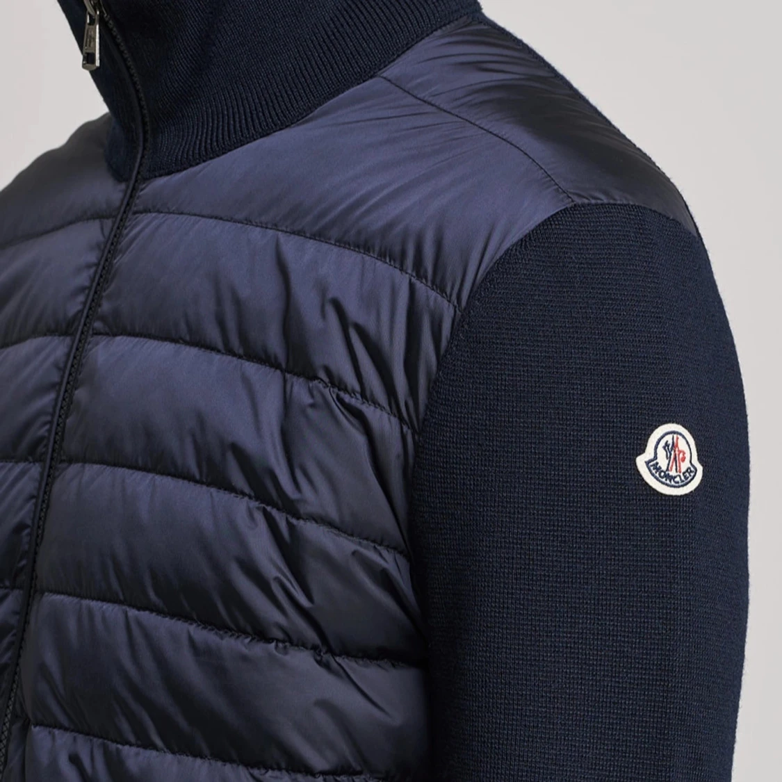 Moncler Cardigan mörkblå 