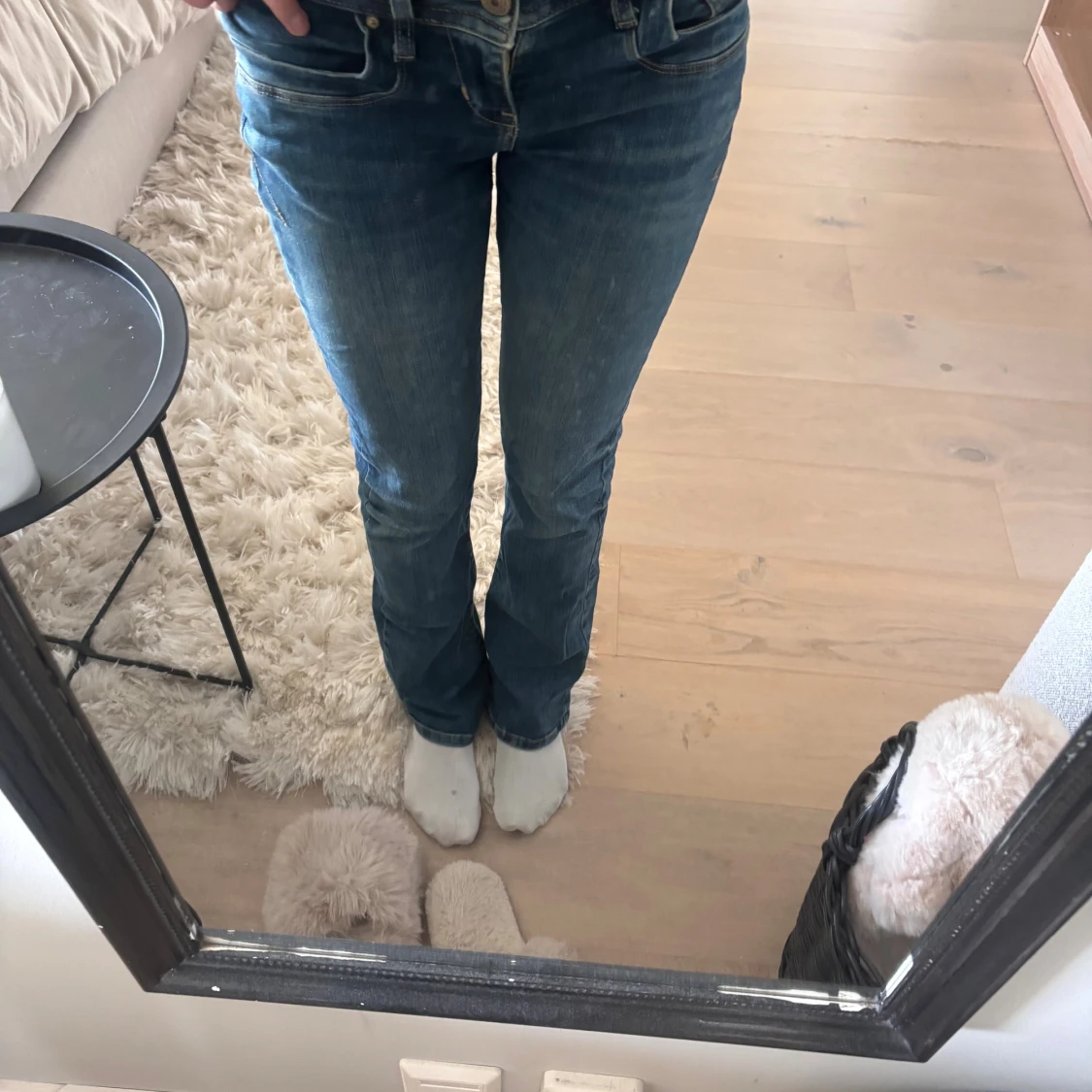 Blå bootcut jeans från LTB - 1