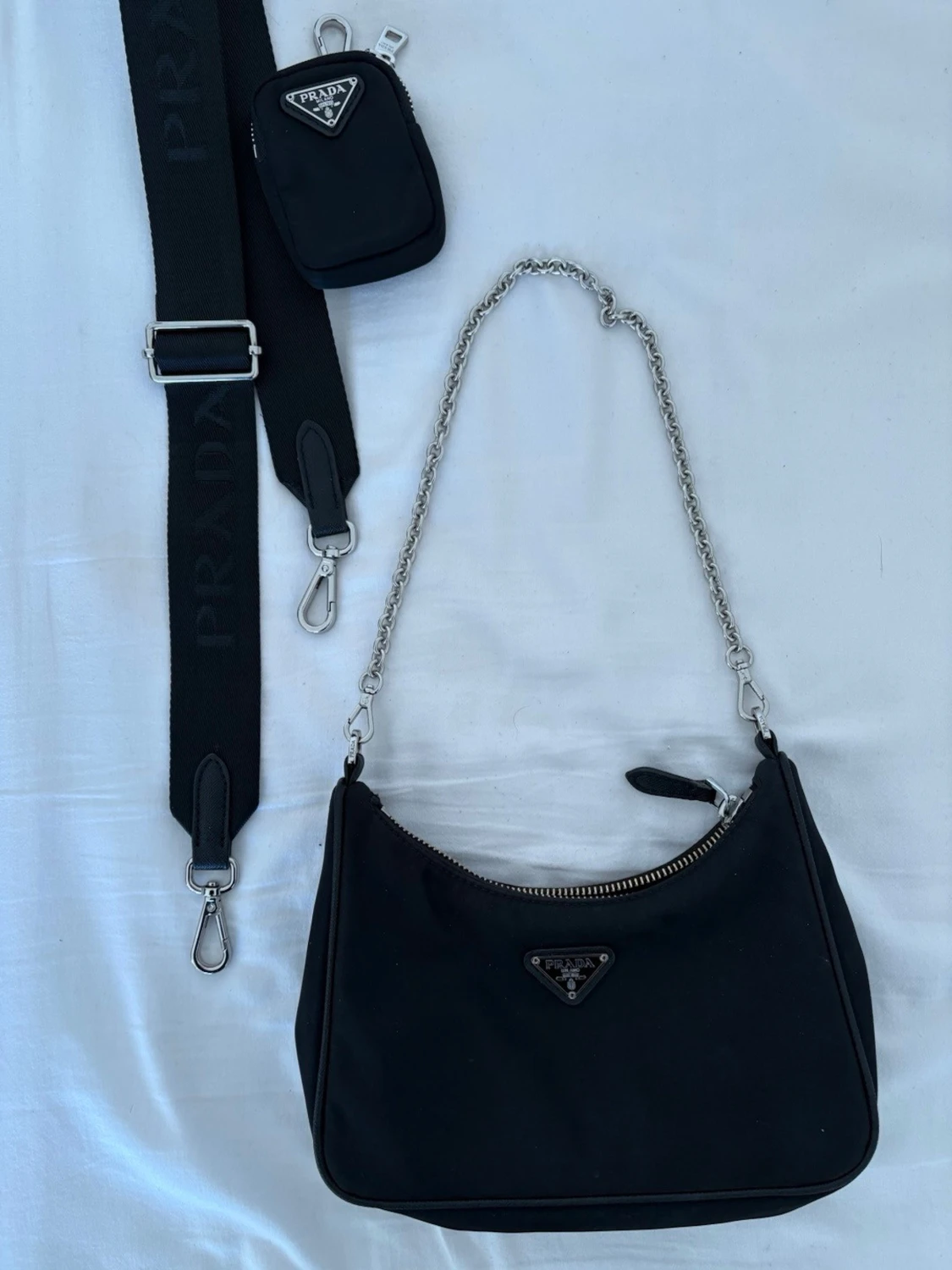 Svart trendig väska  - 1