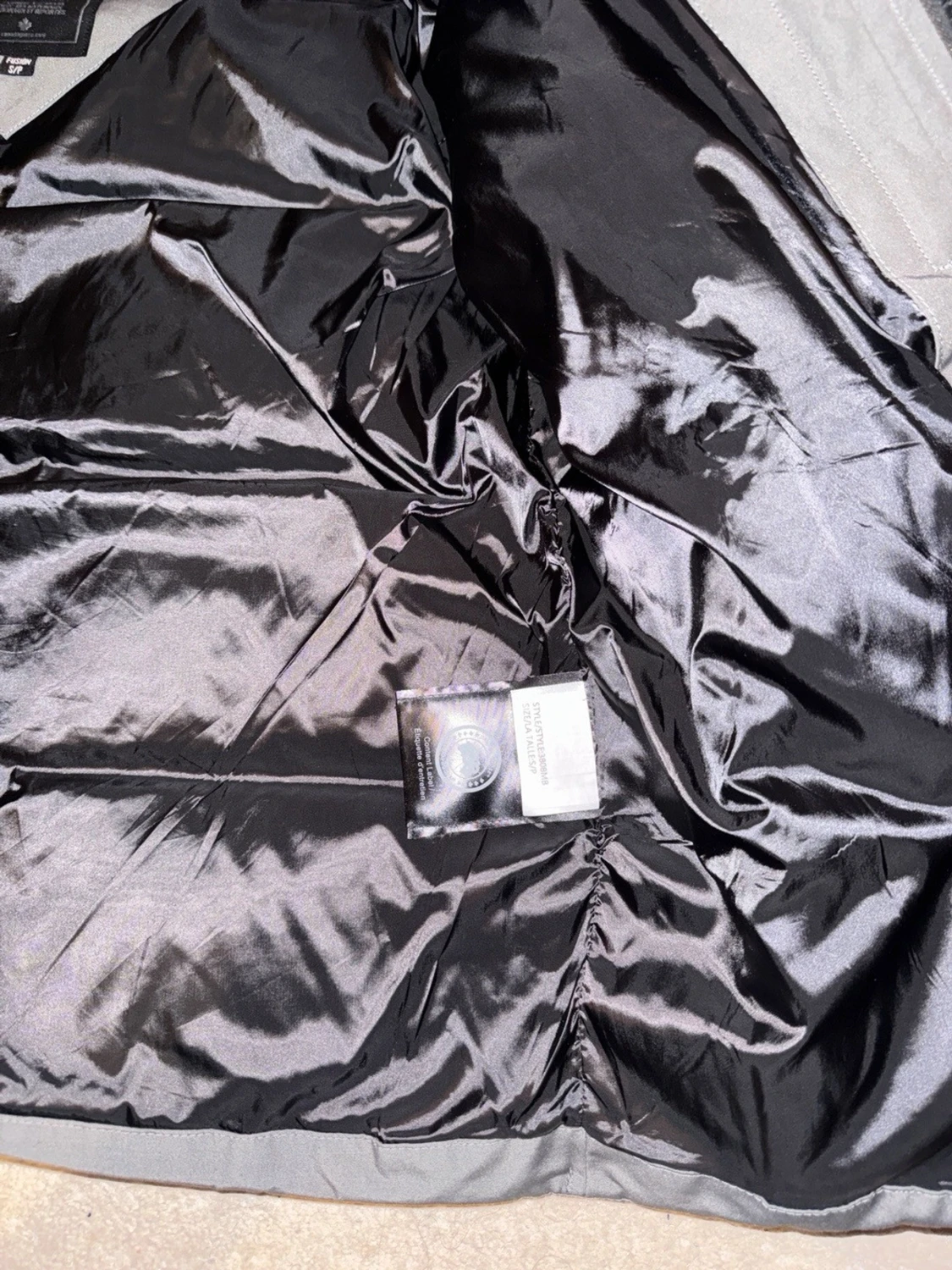 Grå dunjacka från Canada Goose - 5