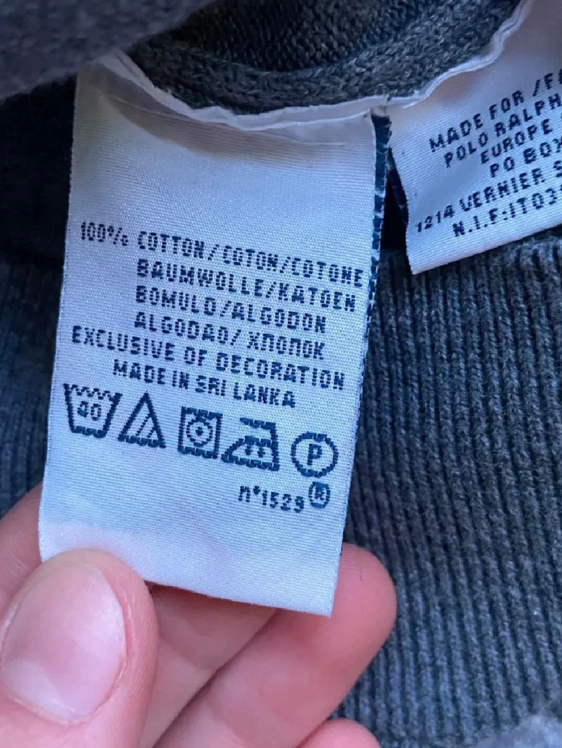 Grå tröja från Polo Ralph Lauren - 3