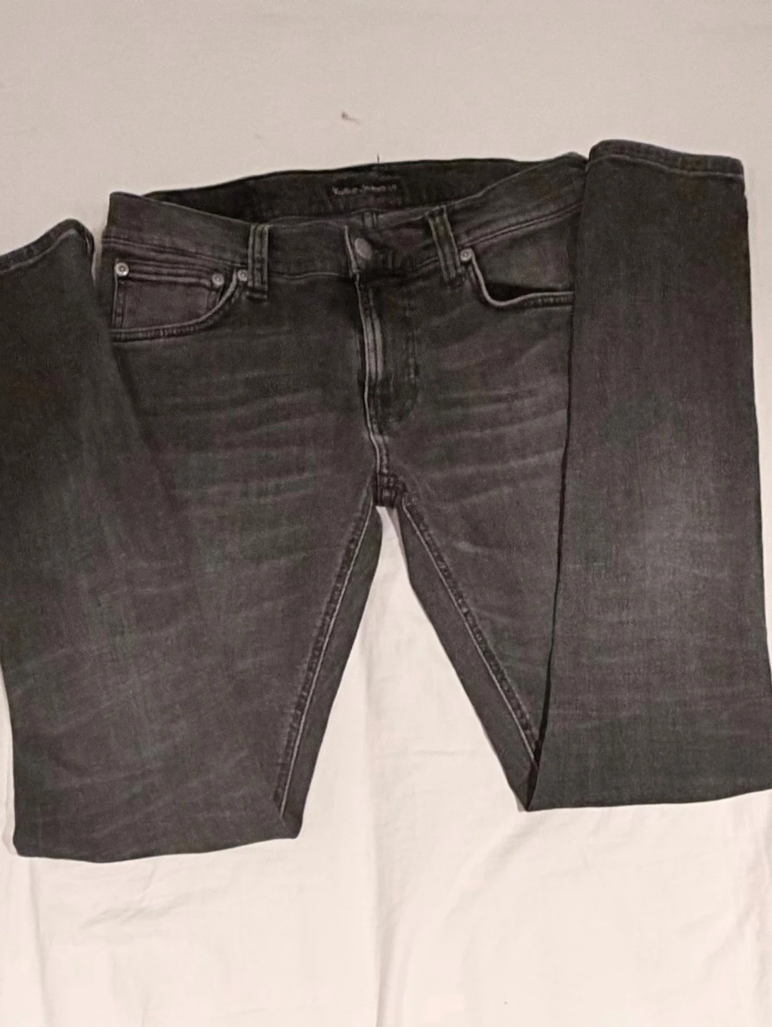 Svarta Nudie jeans tight Terry  w30/32l - 4