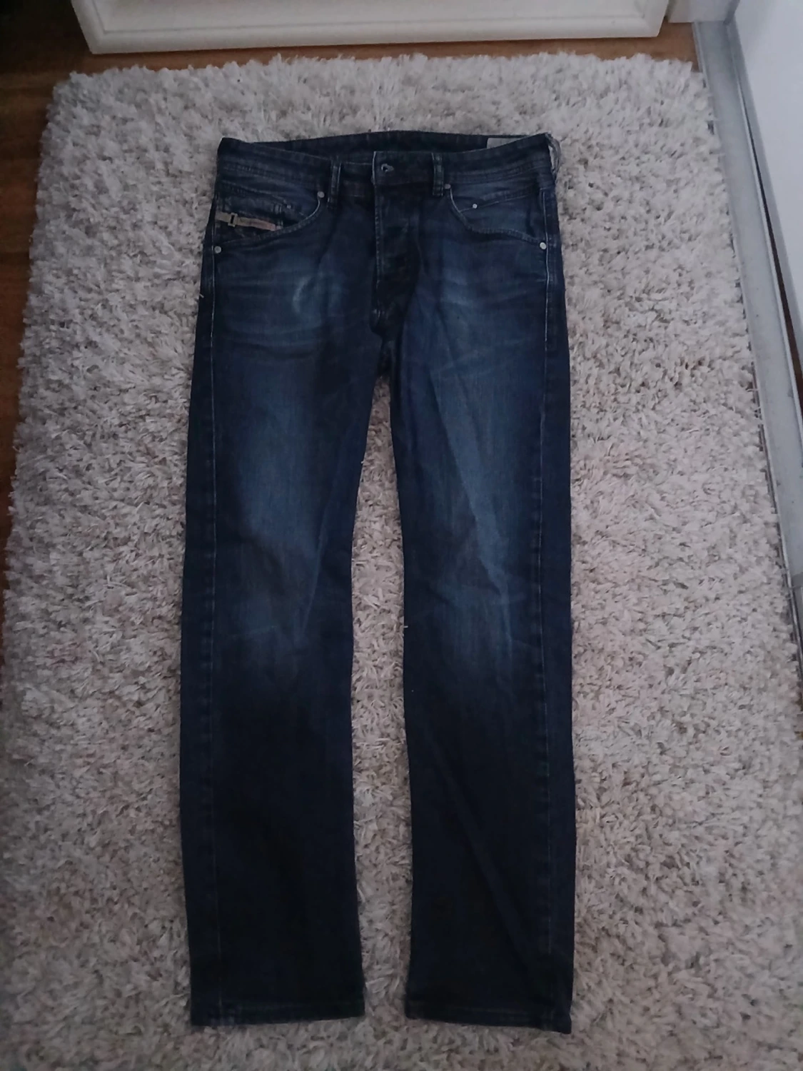 Blå Disel industry jeans straight fit