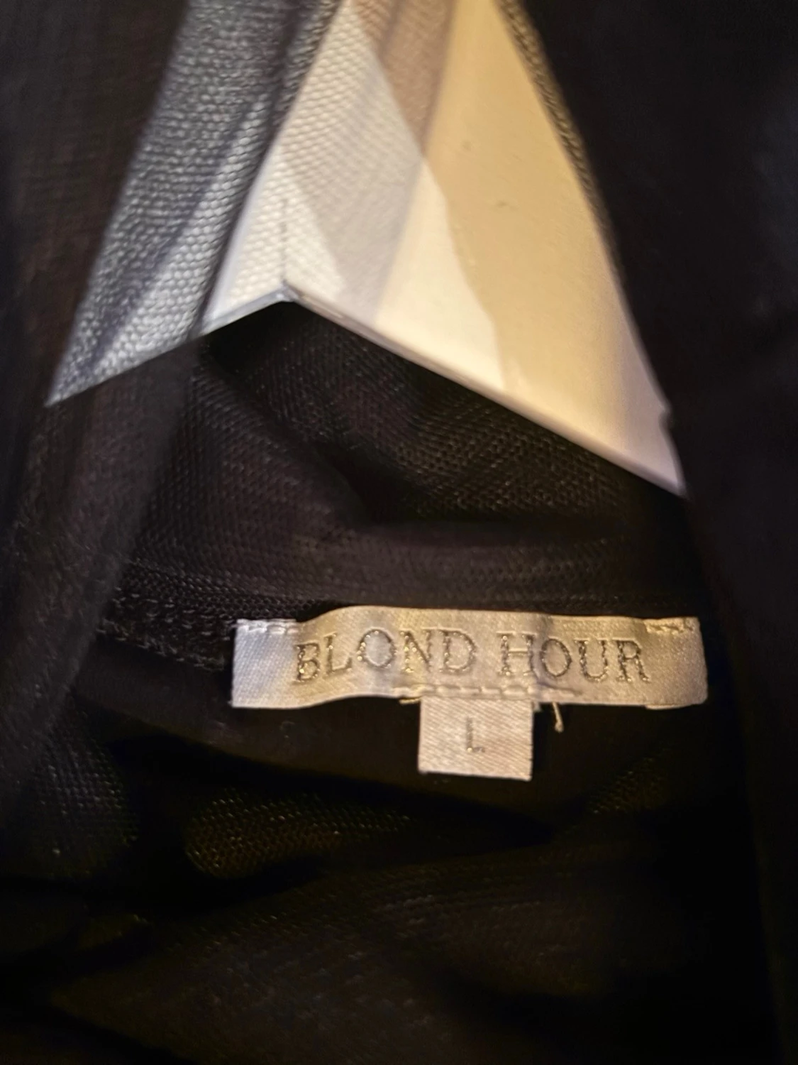 Svart polotopp från Blond Hour - 1