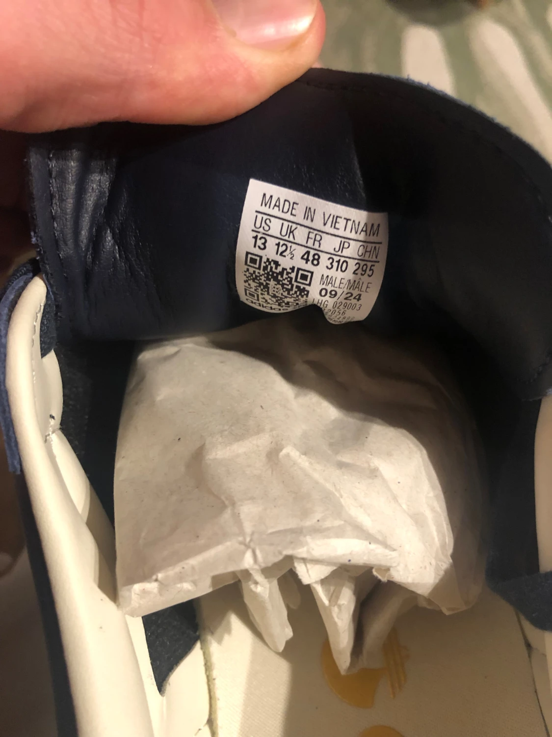 Adidas Samba sneakers marinblå/vit - 3