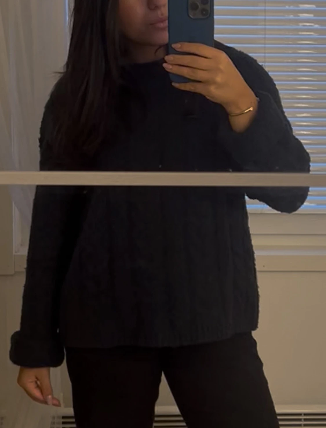 Kabelstickad tröja - 2