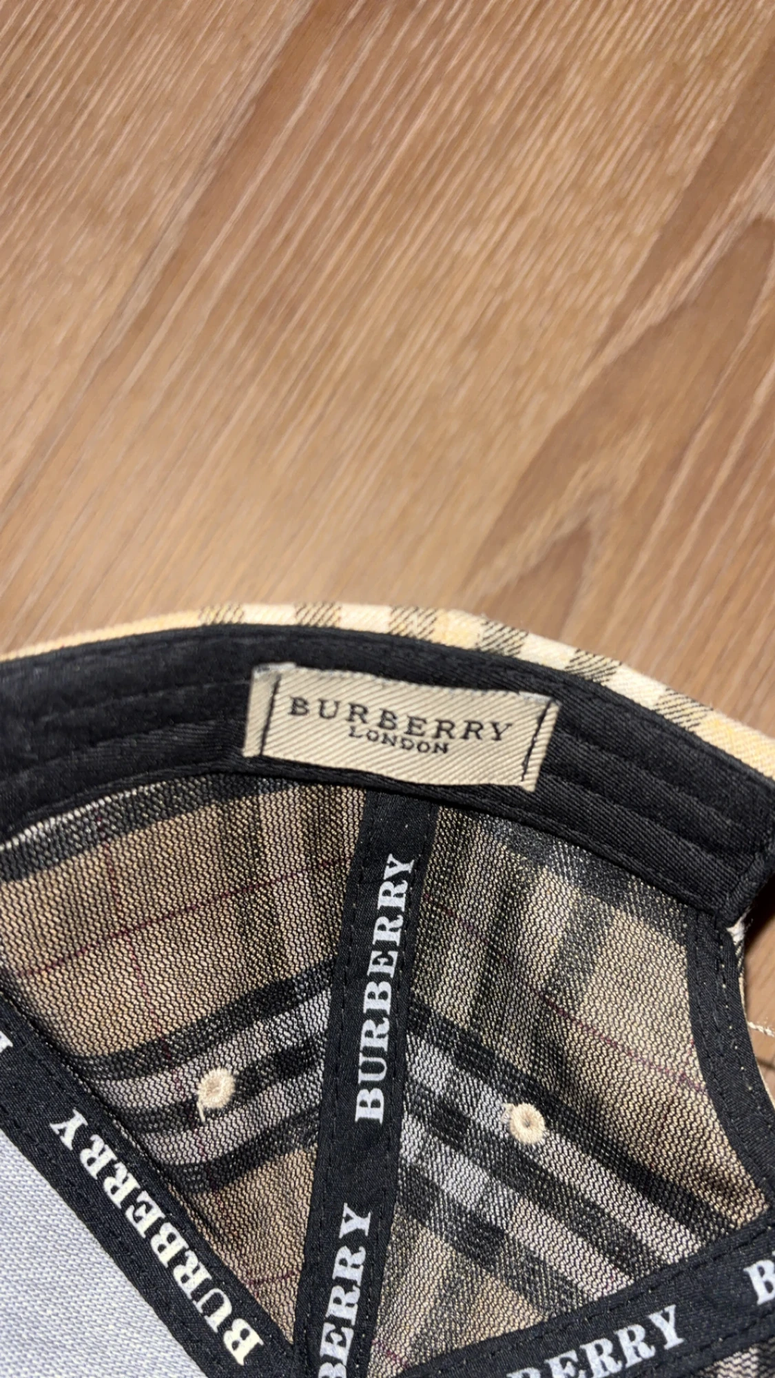 Beige bruberry keps - 2