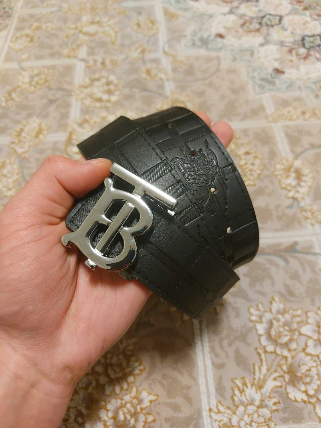 B Bälte Silver Buckla - 5