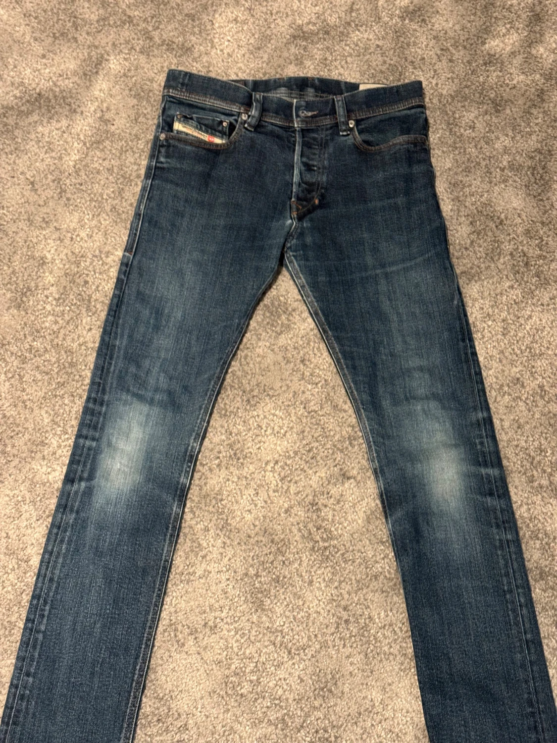 Blå skinny jeans från Diesel