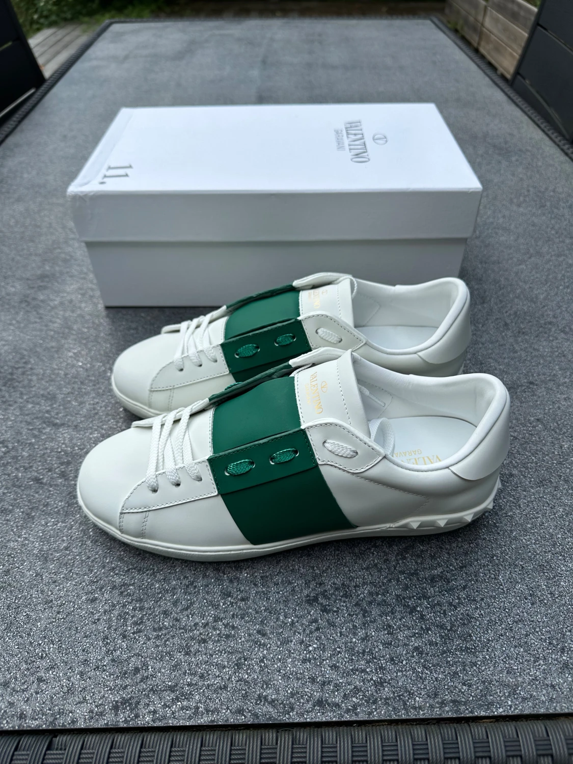 Valentino open grön