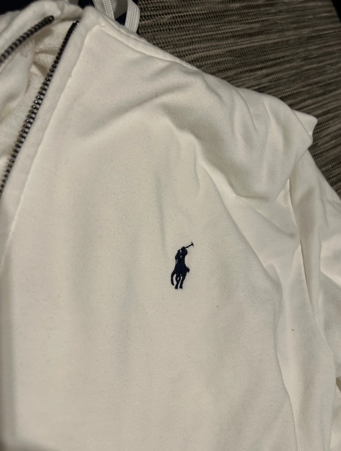 Vit hoodie från Polo Ralph Lauren - 1