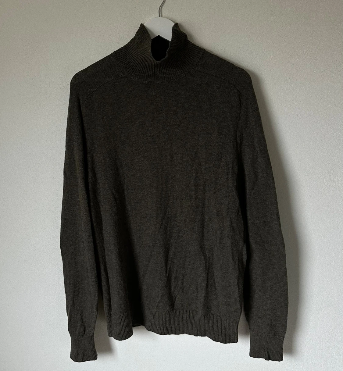 Mörkgrön Uniqlo polotröja