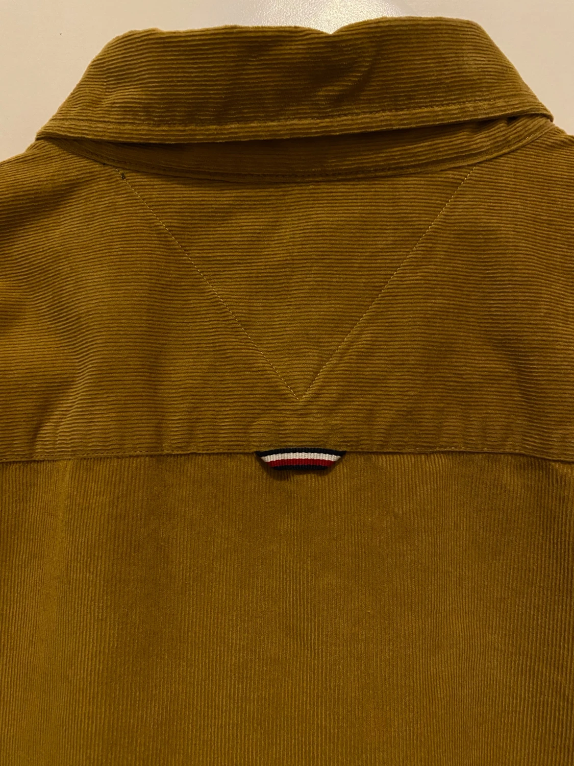 Gul manchesterskjorta Tommy Hilfiger - 2