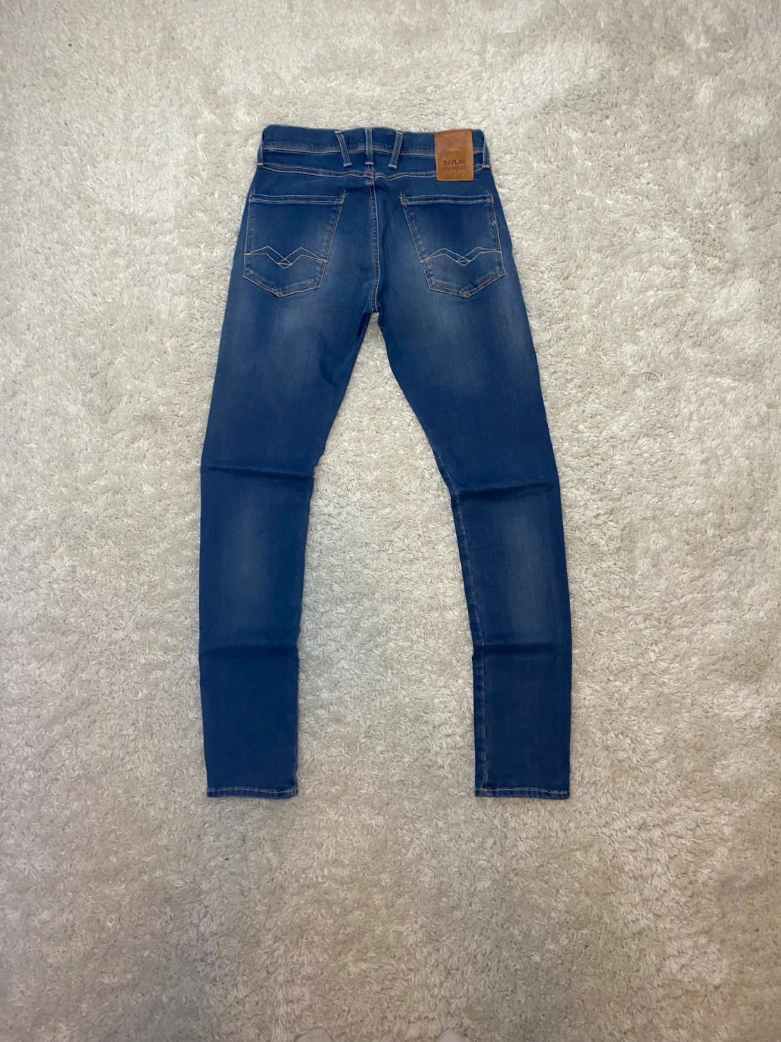 Blåa Replay Anbass jeans - 2