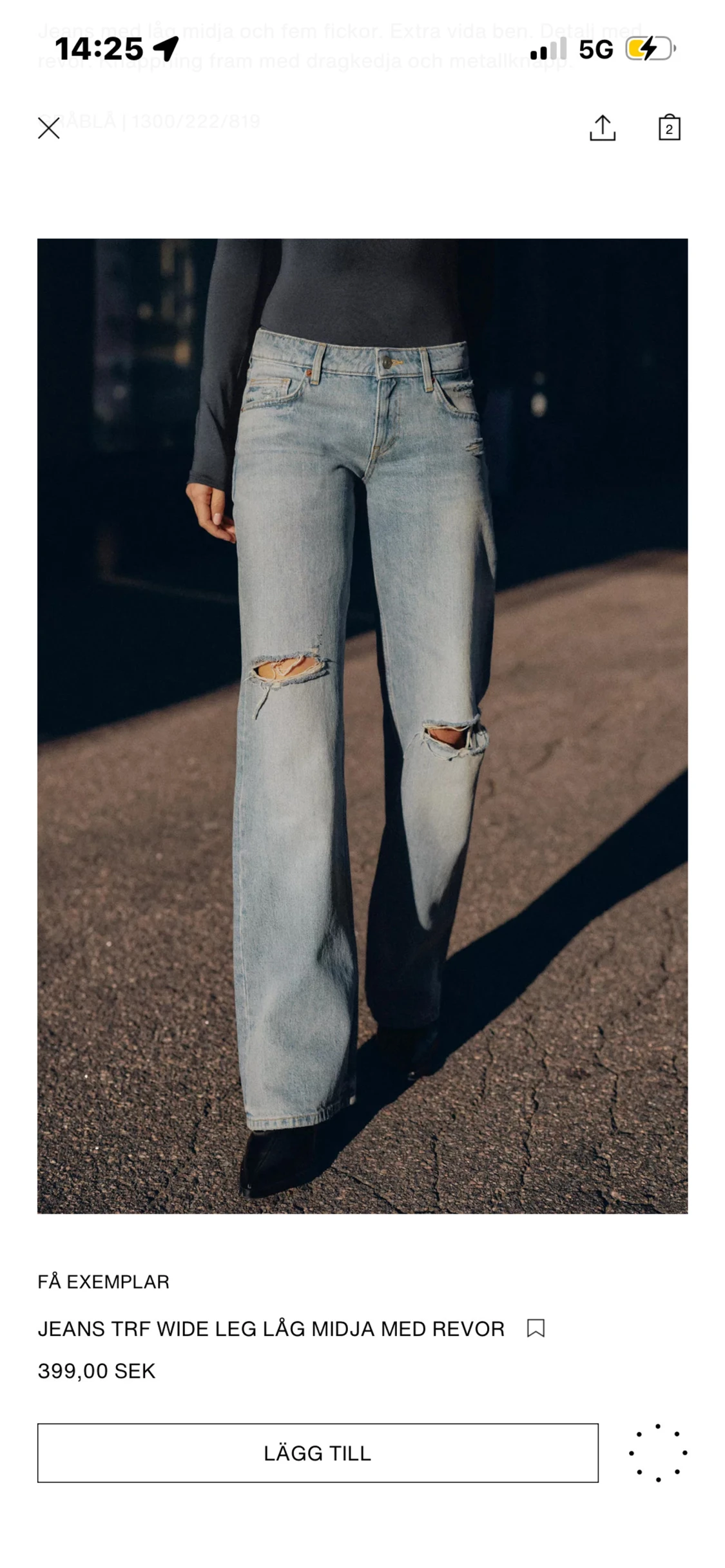 Zara jeans - 1
