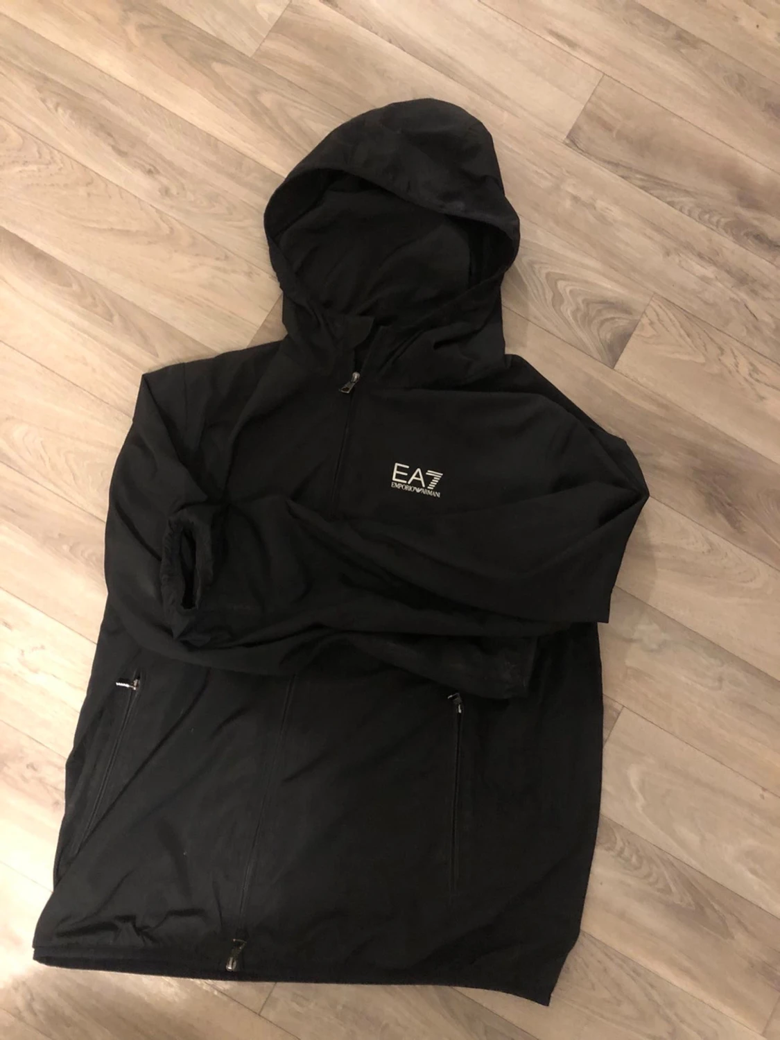 Svart vindjacka EA7 Emporio Armani - 1