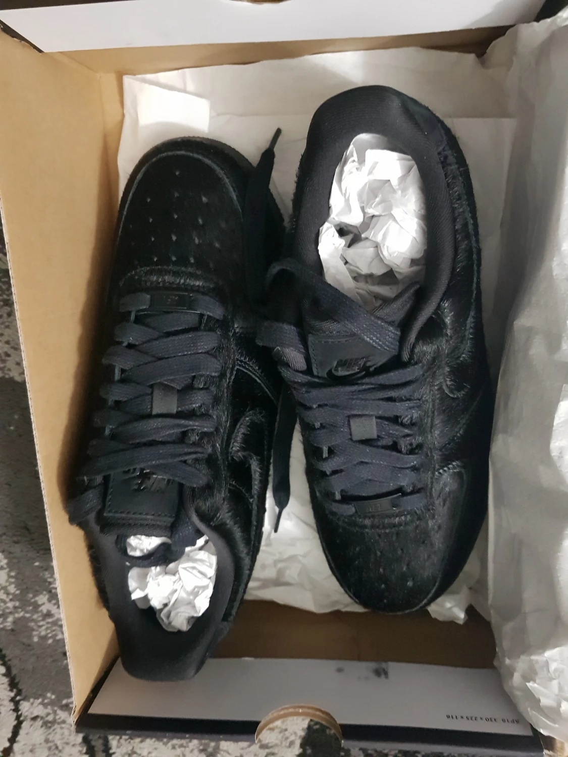 Nike air force A1 svart - 2