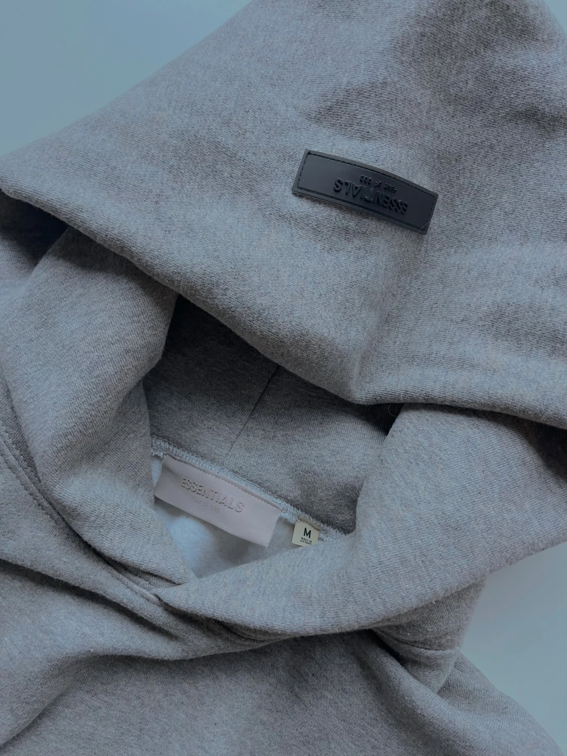 Grå Essentials Fear of God hoodie - 2