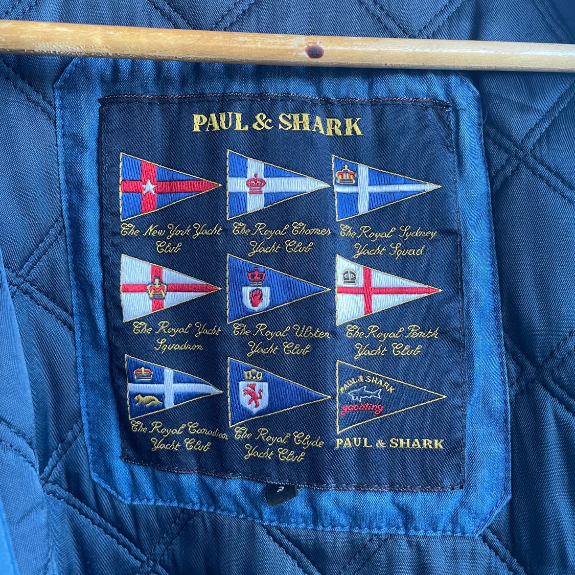 blå vinterjacka Paul & Shark - 2