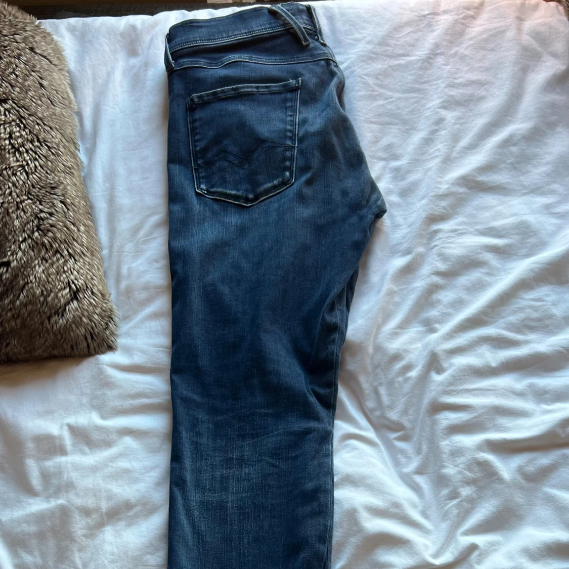Replay Anbass Hyperflex jeans blå - 1