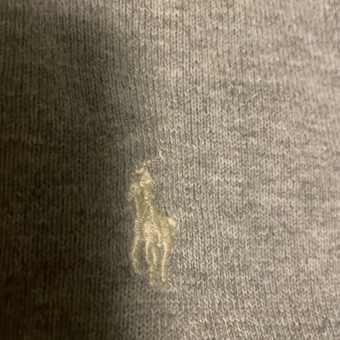 Grå stickad tröja från Polo Ralph Lauren - 2