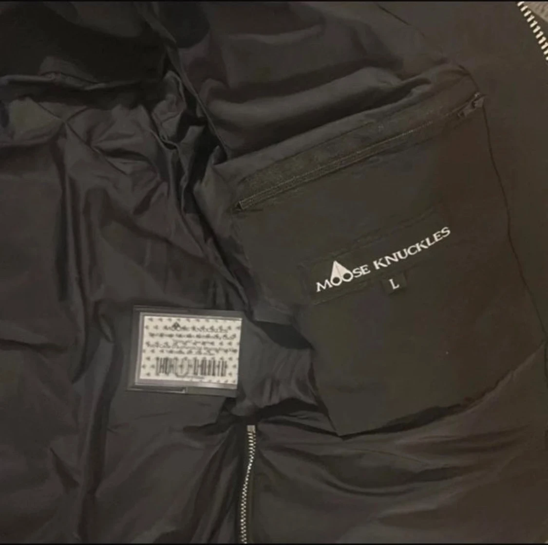 Svart dunjacka Moose Knuckles L - 2