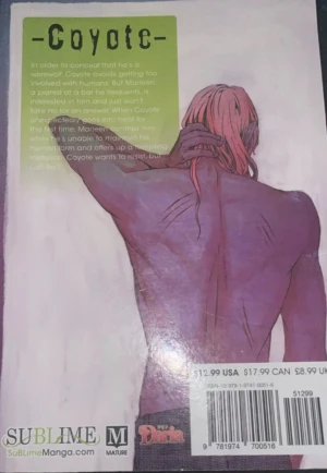 Coyote - Coyote är en manga med spännande illustrationer och en mystisk stämning. Boken handlar om en varulv som försöker undvika människor, men dras in i oväntade möten och känslor. Perfekt för dig som gillar fantasy och dramatiska berättelser med starka karaktärer. Yaoi manga 18+ explicit kontent