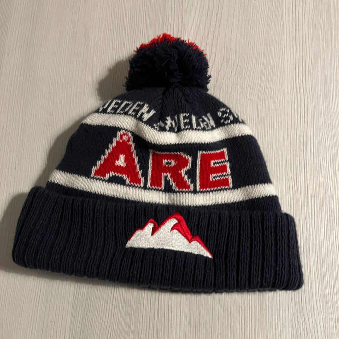 Mörkblå Åre mössa