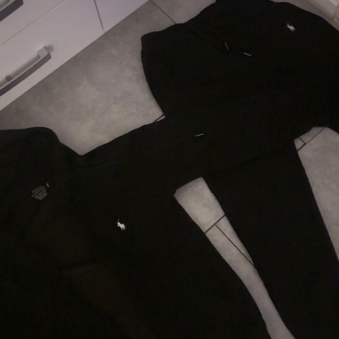 Svarta mjukisbyxor från Polo Ralph Lauren