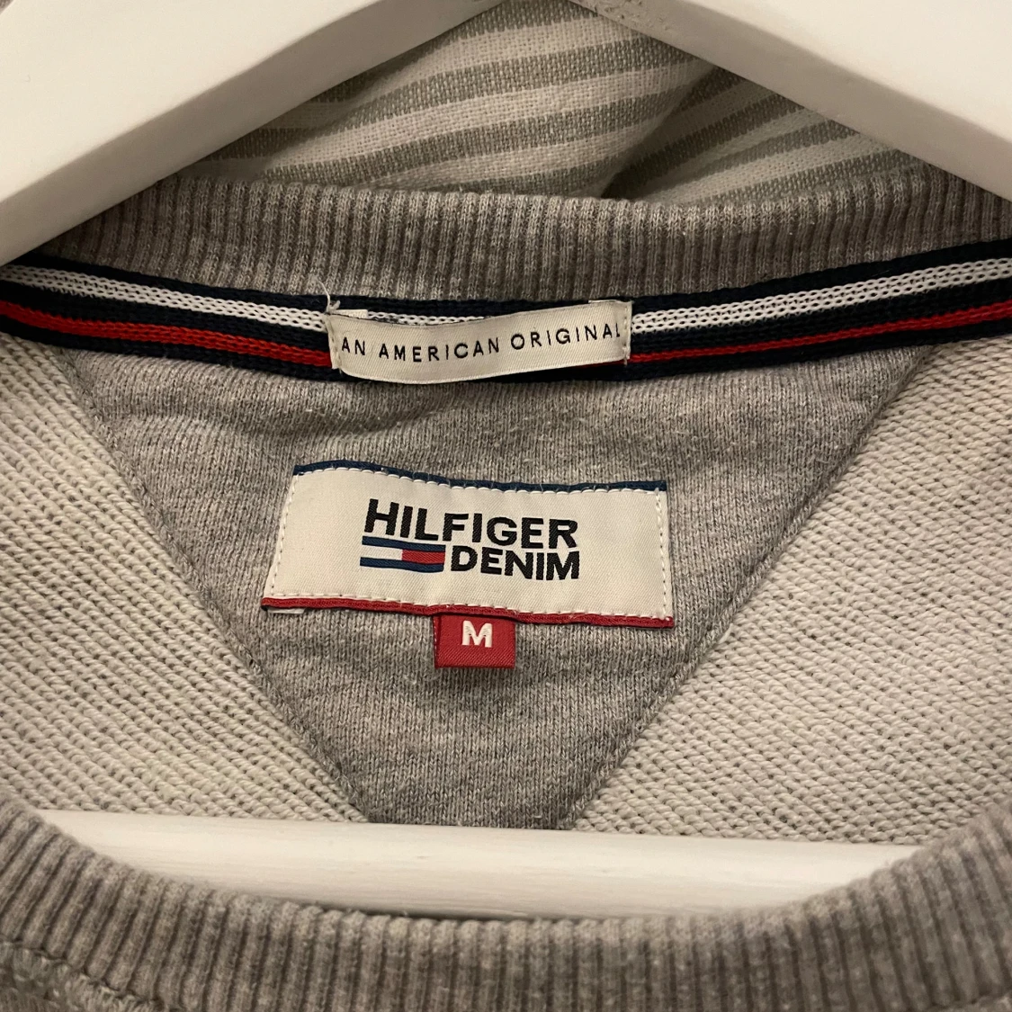 Grå Hilfiger Denim sweatshirt M - 2