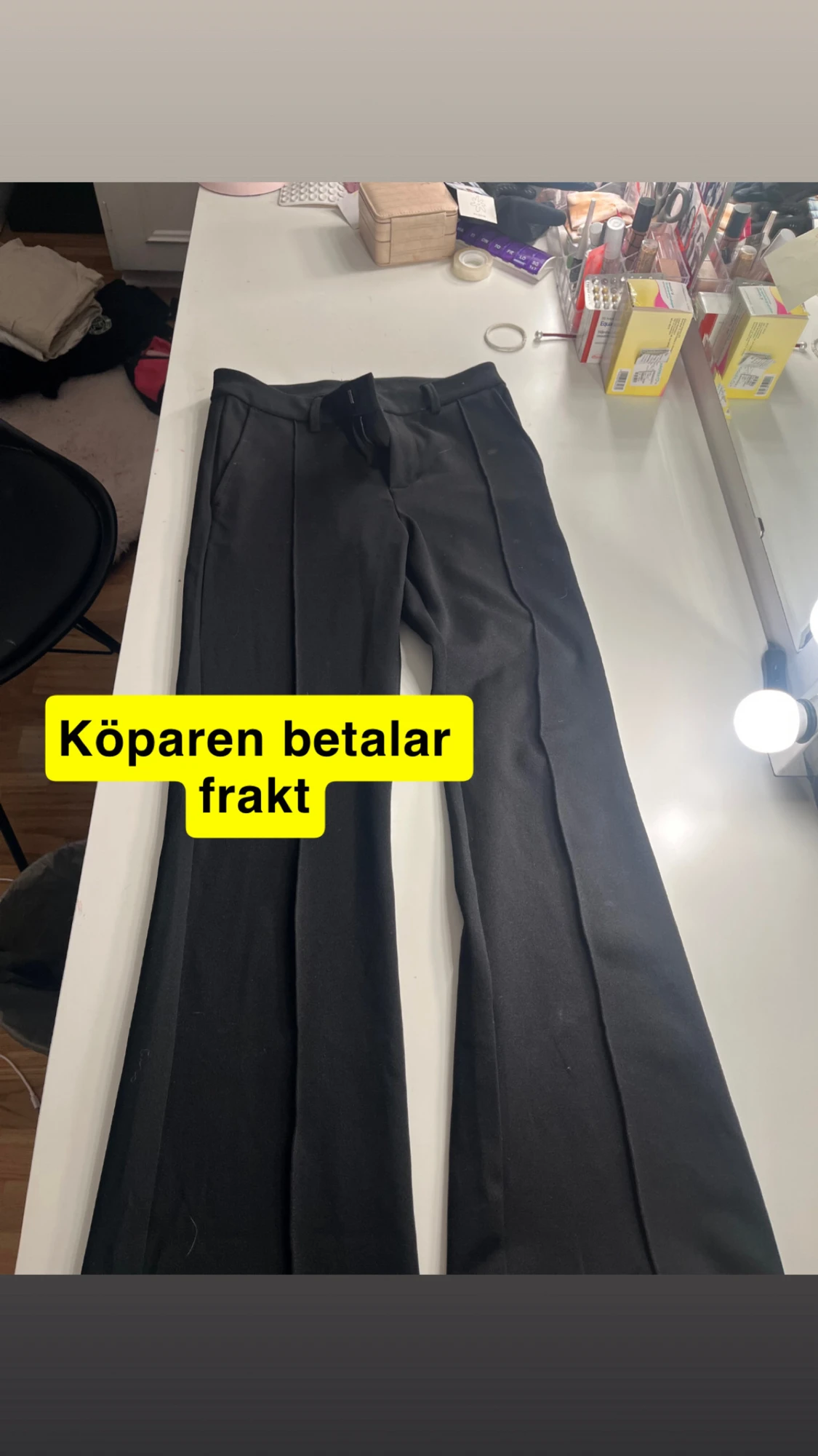 Svarta kostymbyxor från Kappahl - 1