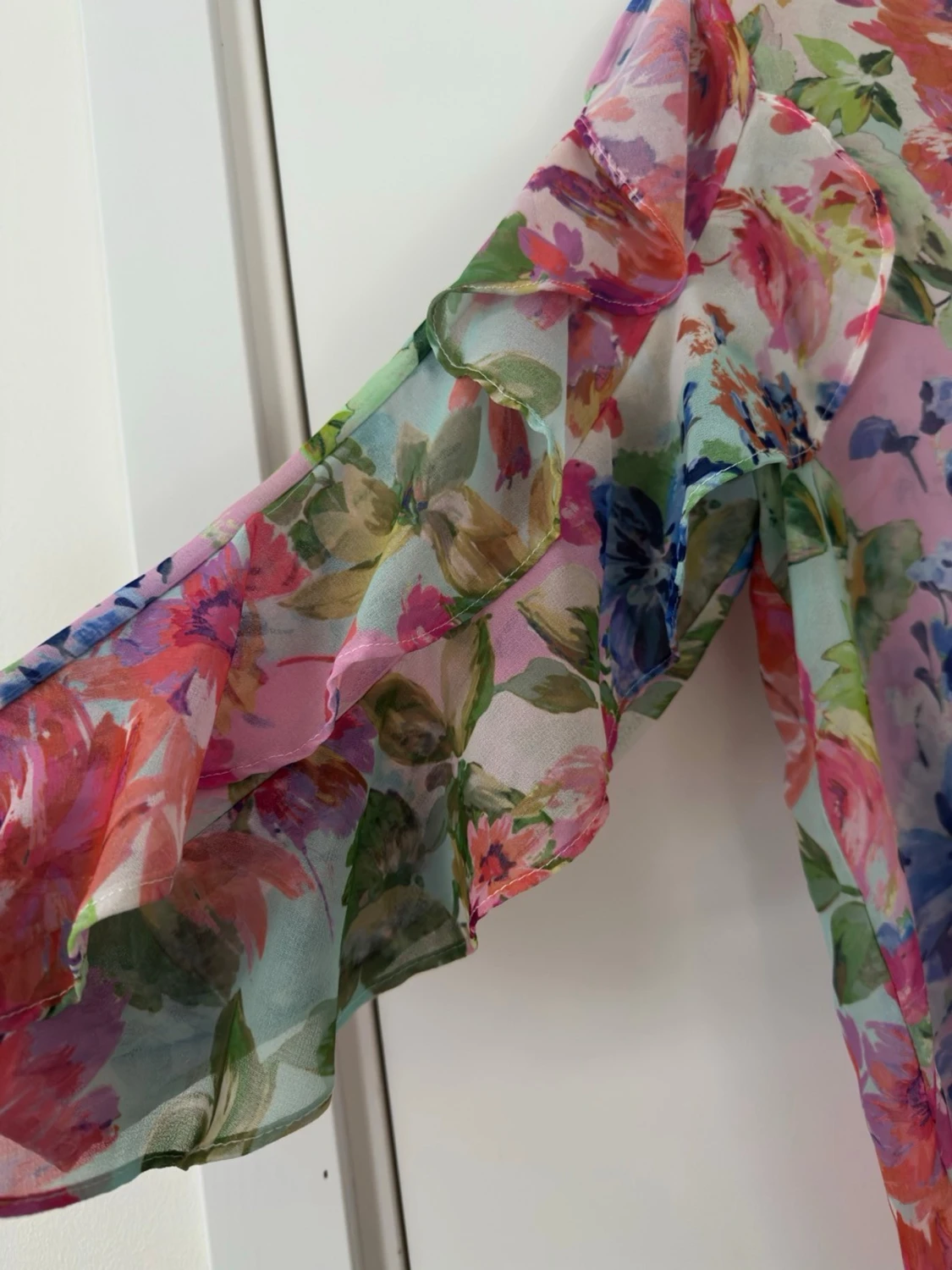 Blommig blus från Zara - 2