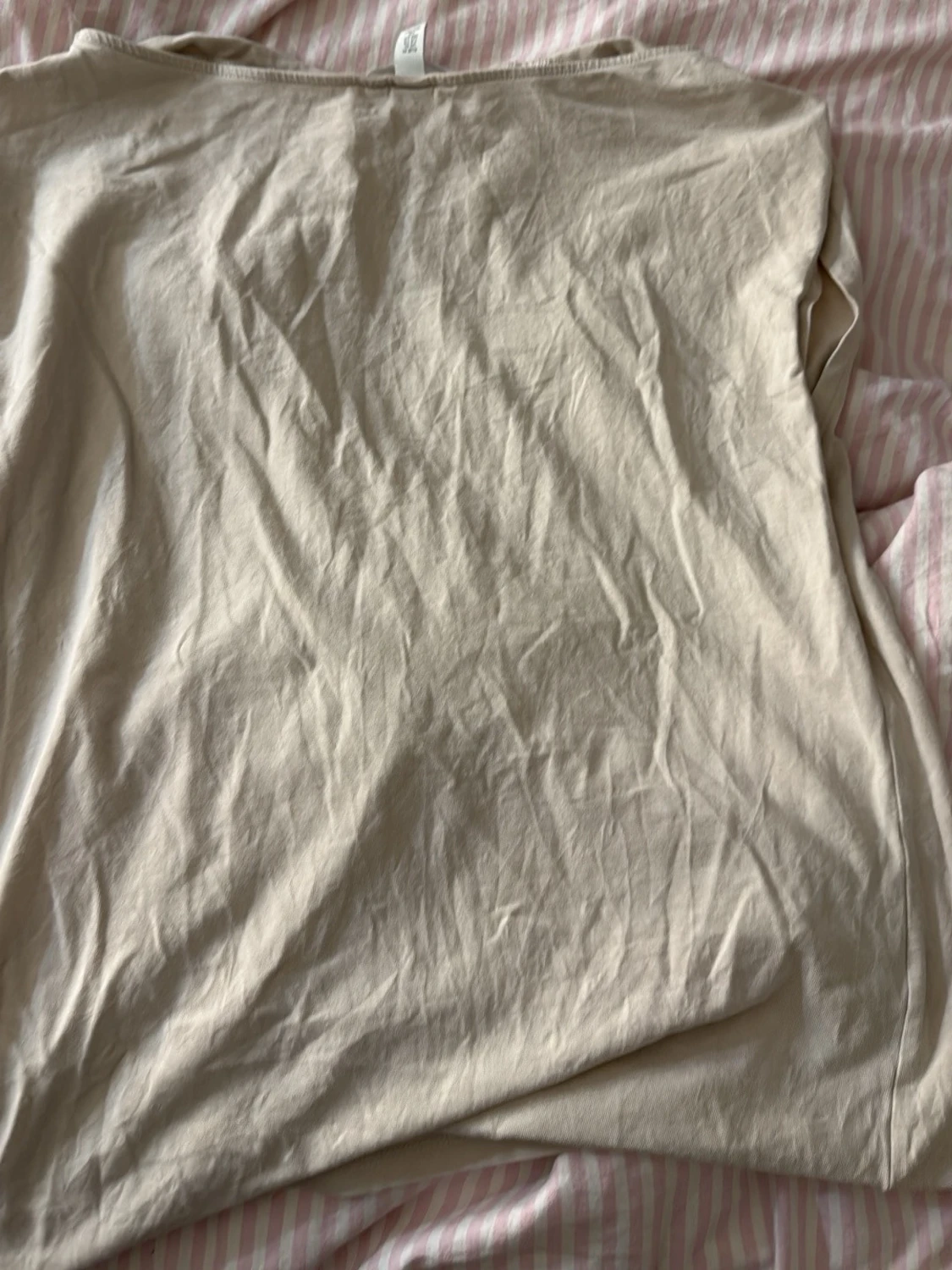 Beige ärmlös topp från H&M