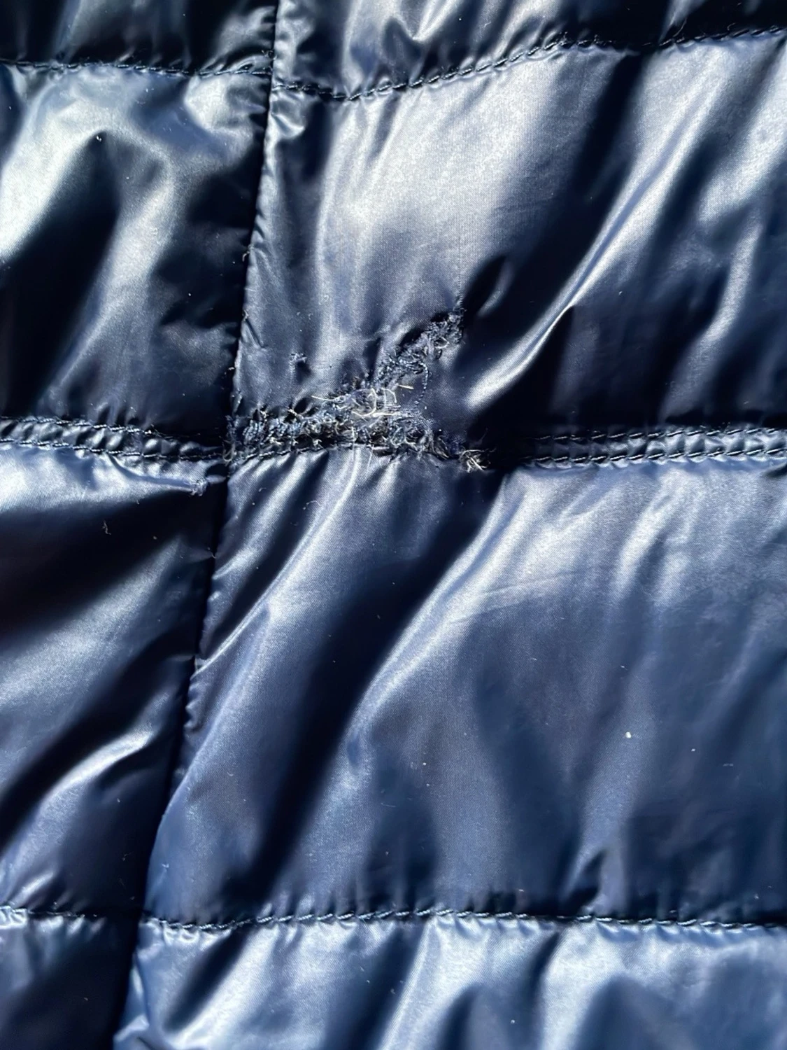 Mörkblå dunjacka från EA7 Emporio Armani - 2