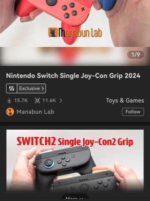 Nintendo Switch Single Joy-Con Grip 2024 - Nintendo Switch Single Joy-Con Grip 2024