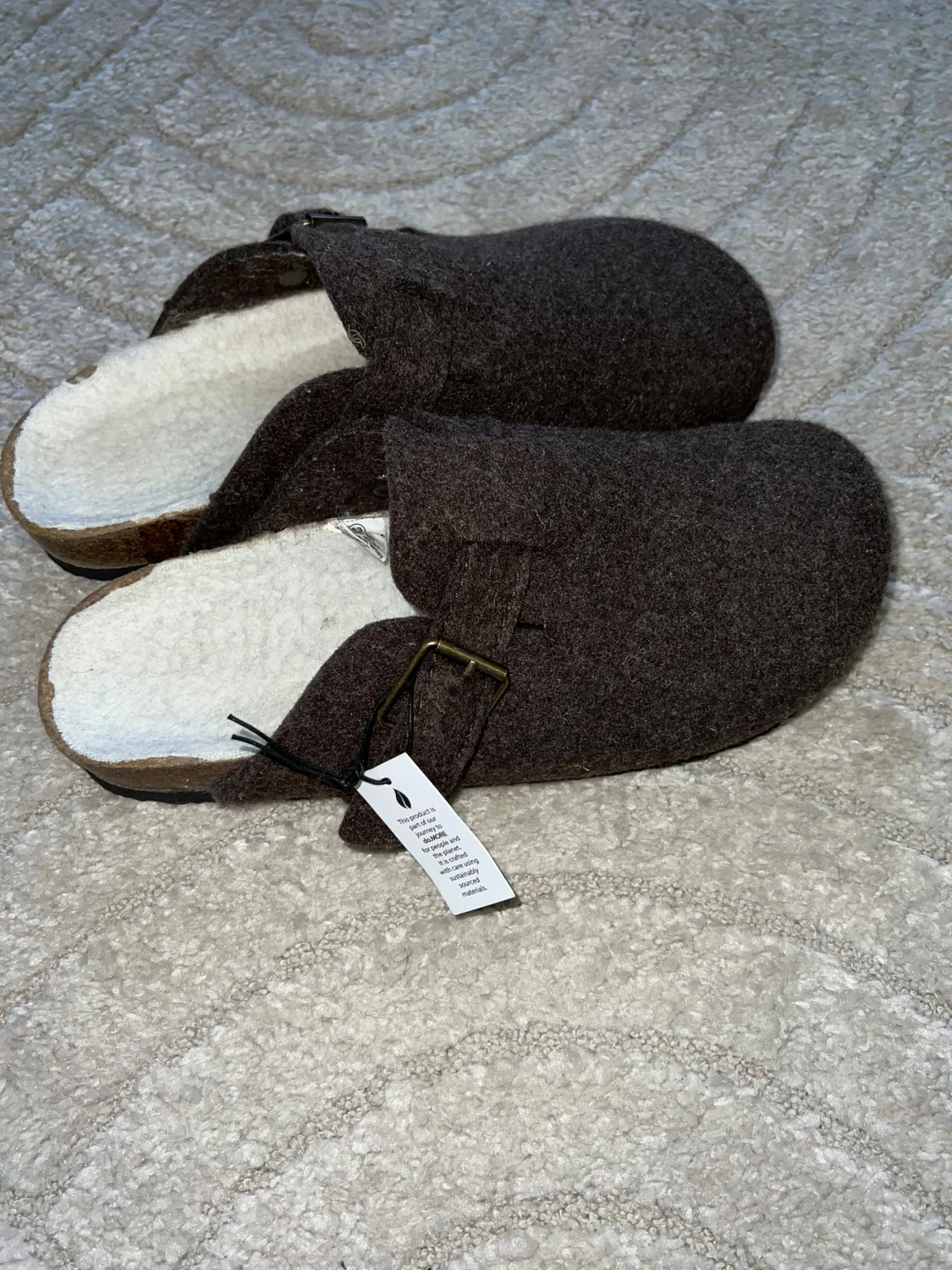 Bruna toffelliknande till birkenstocks - 2