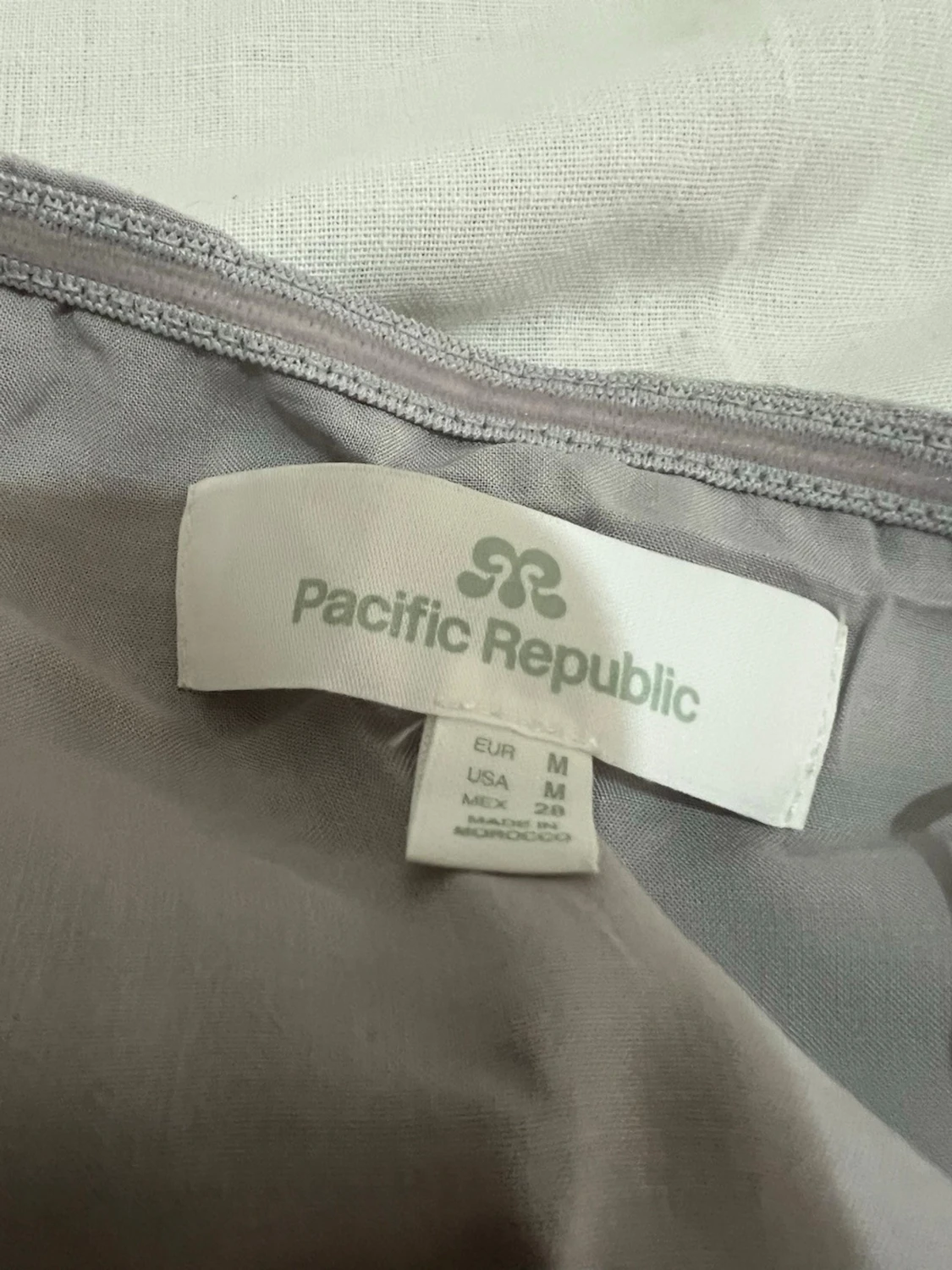 Ljusgrå bandeau tubtopp Pacific Republic - 4