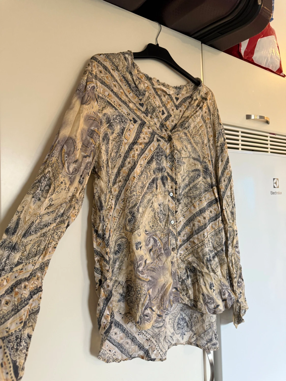 Mönstrad långärmad skjorta från odd Molly  - 2