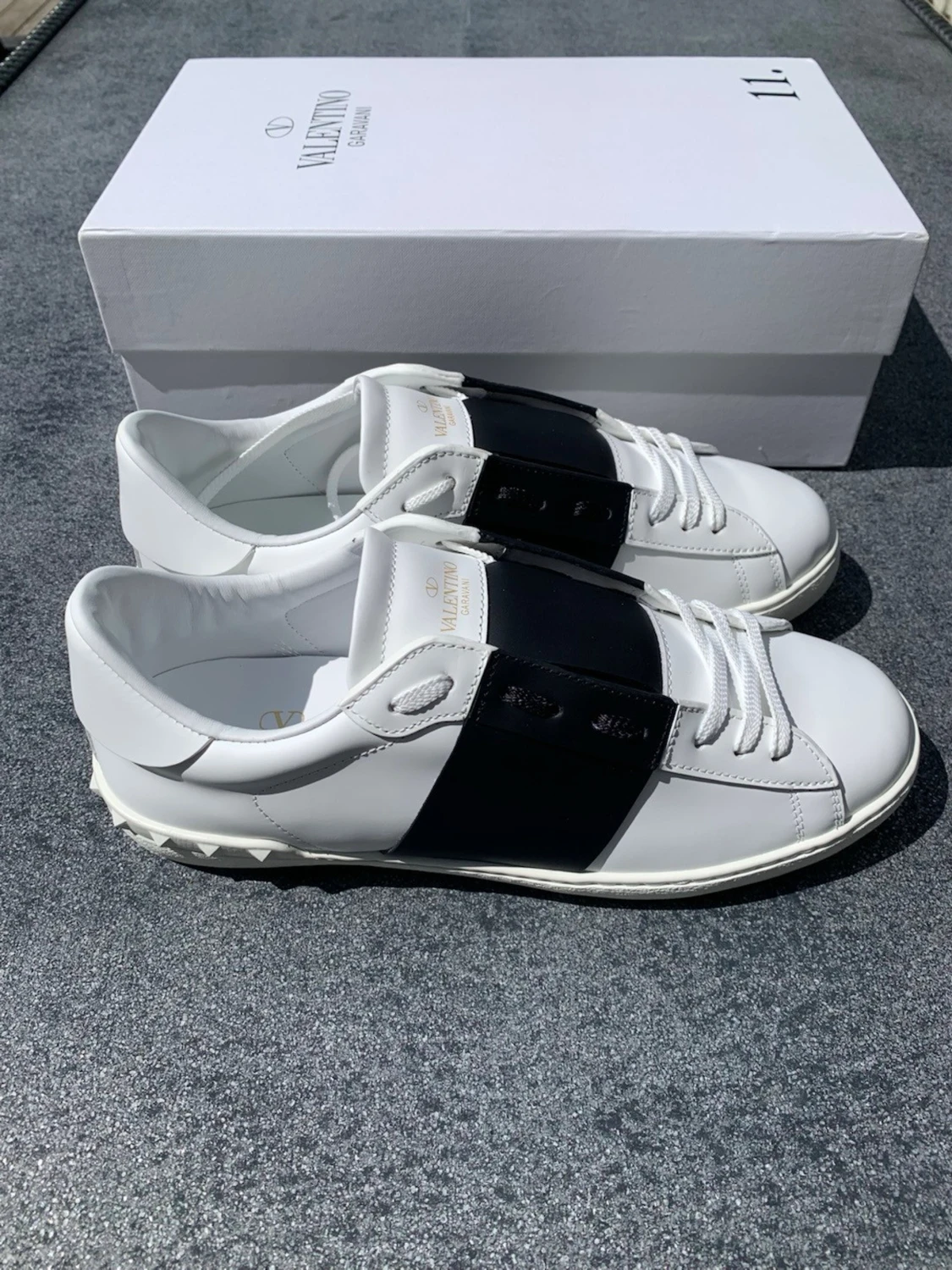 Valentino open svart - 1