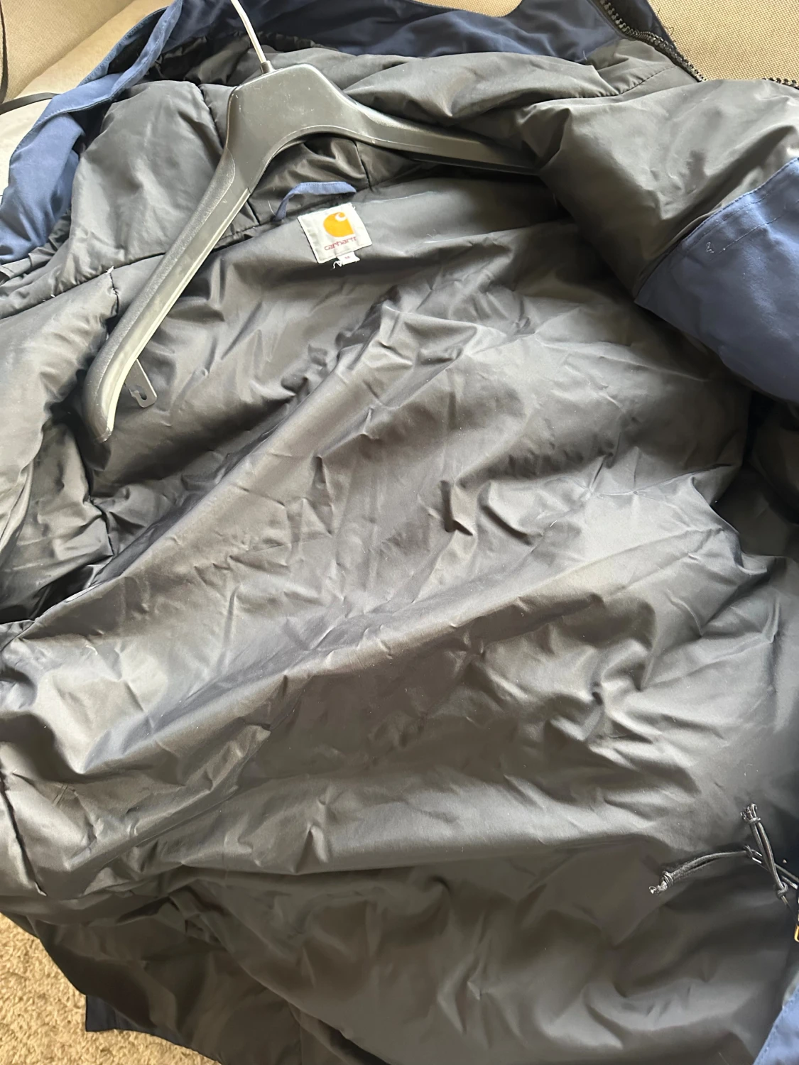 Carhartt herr strl M vinterjacka med huva parkas - 5