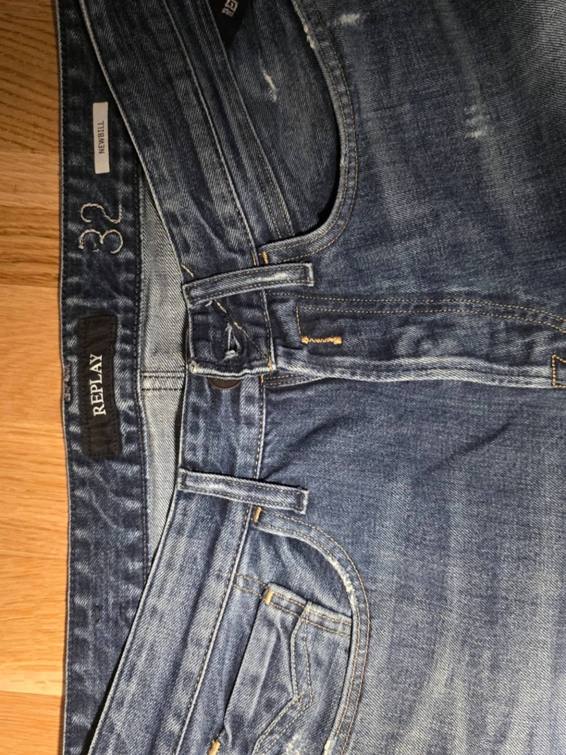 Replay Newbill jeans blå, storlek 32 - 3