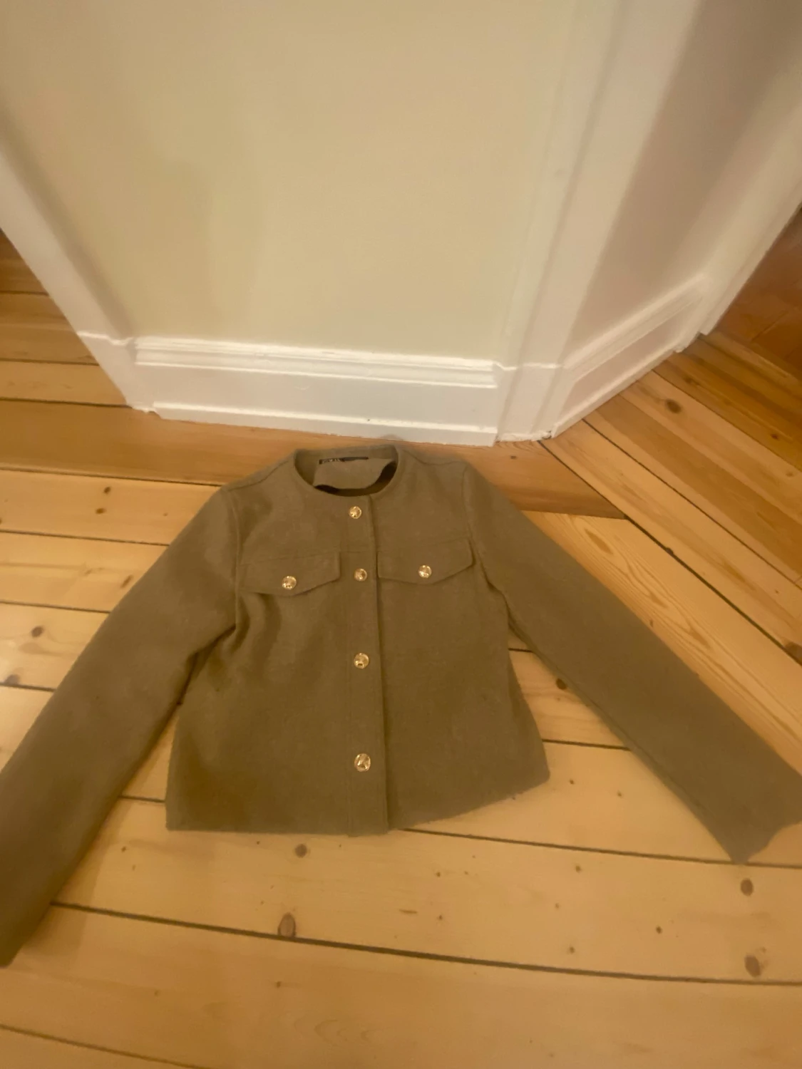 Beige kapp från Zara XS