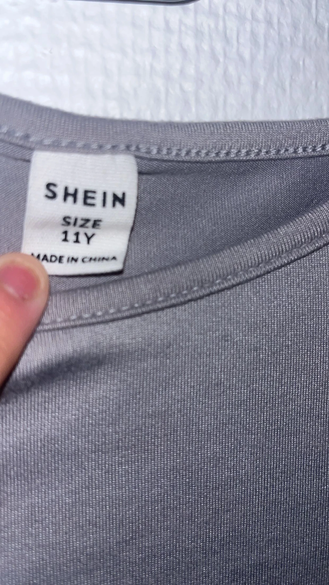 Svart croppad långärmad topp Shein - 5